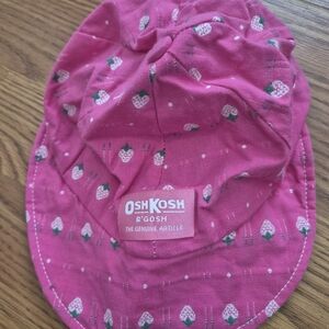 OshKosh B'gosh Strawberry Print Pink Hat